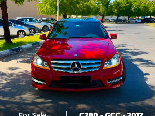 مرسيدس بنز C200 AMG - موديل 2012 خليجي للبيع