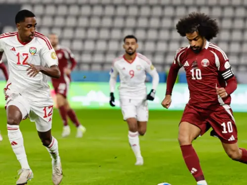 🔥 قطر تطيح بالإمارات في ليلة المجد… حين تكلم “العنابي” بلغة الكبار!