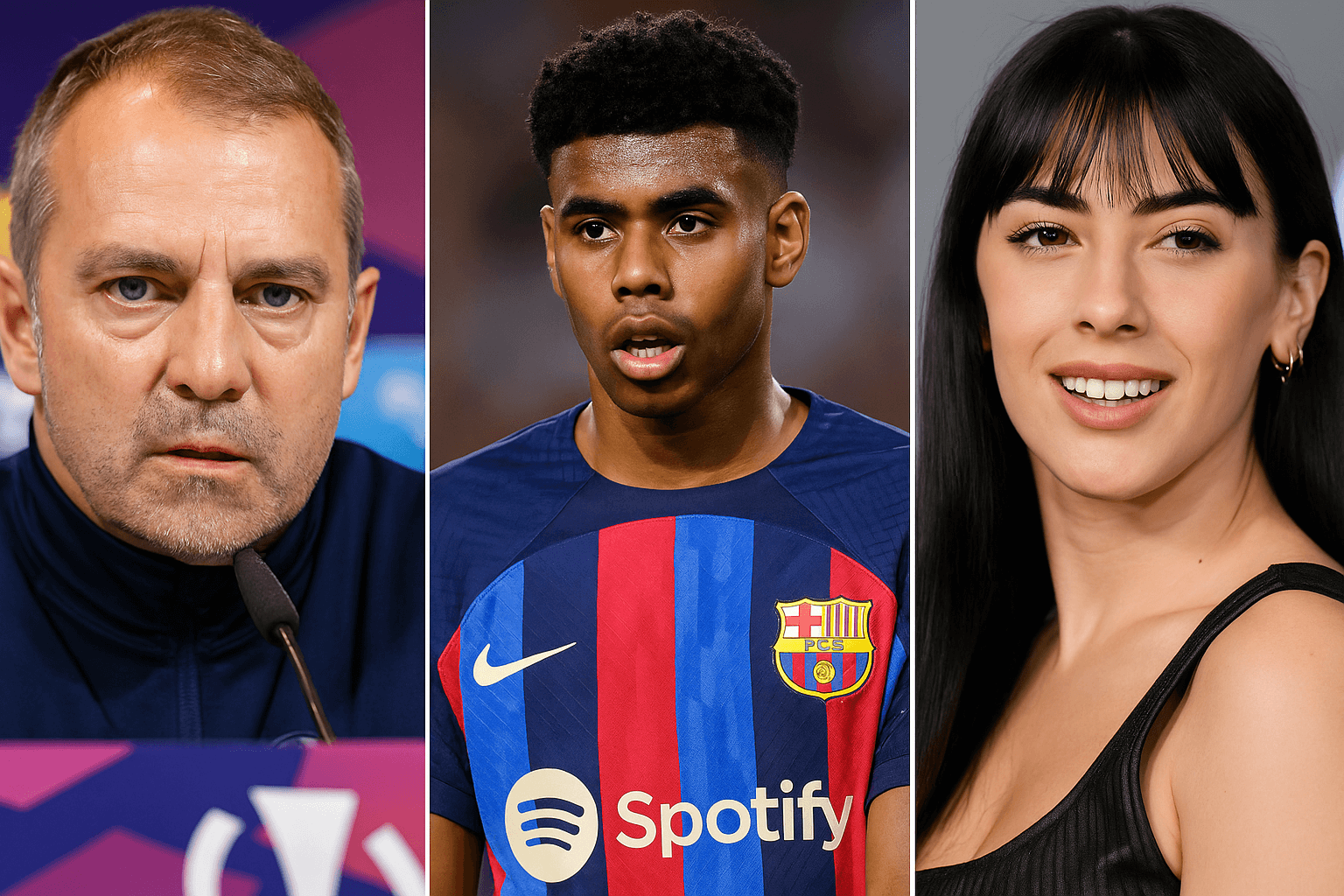 صراع داخل برشلونة بين الإدارة والمدرب بسبب يامال والمغنية الأرجنتينية