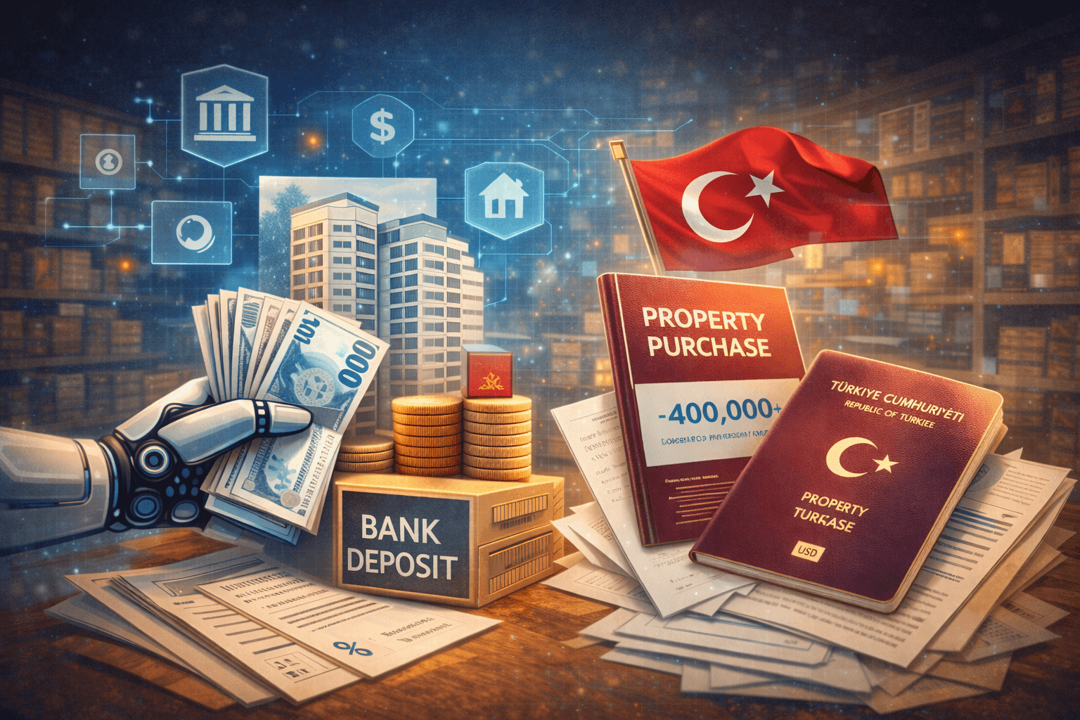 الجنسية التركية .. دليلك الذكي لاختيار الطريق الصحيح (وديعة أم عقار؟)